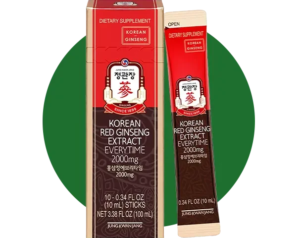Red Ginseng product packaging